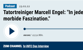 Tatortreiniger Marcell Engel: „In jedem von uns steckt die morbide Faszination.“